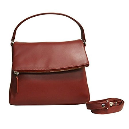 Visconti Lucy 19789 Womens Soft Leather Top Handle Pocketbook Visconti Lucy 19789 Womens Soft Leather Top Handle Pocketbook Handbag Red