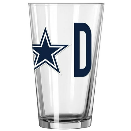 Dallas Cowboys 16oz. Overtime Pint Glass - No Size