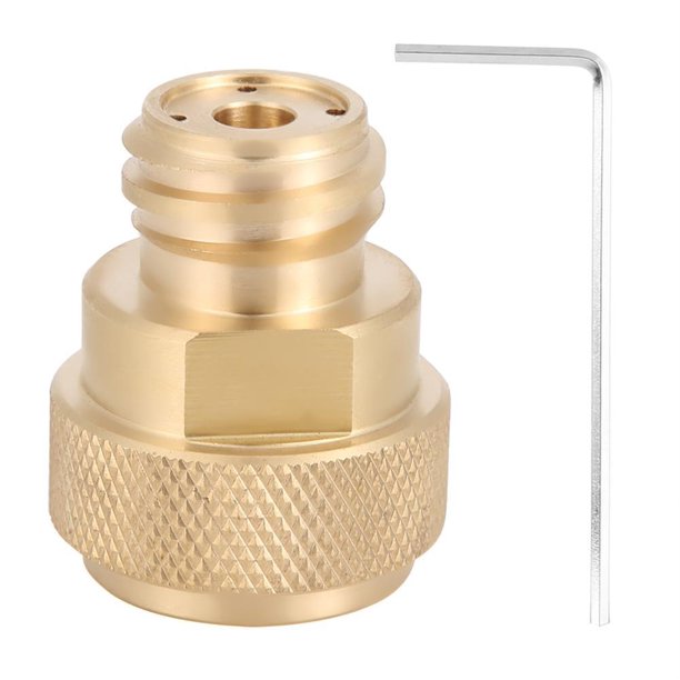 Adaptador de CO2 para conversión de tanque esférico de pintura de tanque de aceite de repuesto Sodastream (oro)