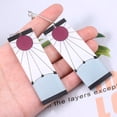 thumbnail image 5 of Cosplay Drop Earrings Anime Acrylic Demon Slayer Kimetsu no Yaiba Blade of Ghost Earings For Women Men Tanjiro Earrings, 5 of 10