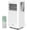 White control panel, variant on Portable Air Conditioners/ 8000 BTU 3-in-1 AC Unit - Cools Up to 450 Sq.Ft/ Quiet <42dB with 24H Timer & Remote - Floor Standing for Bedroom Home Office