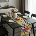 thumbnail image 2 of Spring Sunflowers Table Runner 72 Inches Long, Car Farm Plaid Country Retro Art Kitchen Coffee Dining Table Decoration for Home Party Birthday Wedding Home Decor 13x72 Inches, 2 of 8
