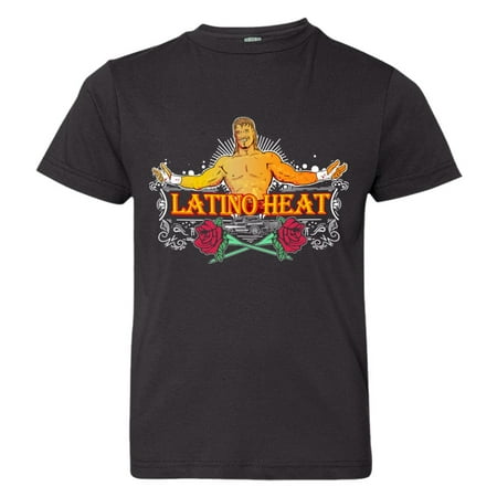 Eddie Guerrero Latino Heat - LICENSED Pro Wrestling Tees™ Youth Eddie Guerrero Latino Heat Lowrider HQ Fashion Tee