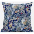 thumbnail image 1 of Sea Garden Coussin en Tissu Suédé Synthétique Rose Bleu Vert Rouge 16x16, 1 of 7