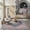 Blue, variant on SAFAVIEH Arizona Alisia Medallion Machine Washable Area Rug, Blue/Rust, 6' x 6' Round