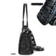 thumbnail image 3 of Bolsos de piel con estampado de calaveras para mujer, 3 of 7