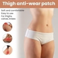 thumbnail image 4 of Lot de 6 Autocollants Anti-Frottement pour Cuisse, Autocollants Intérieurs pour Cuisse, Ruban Ultra-Fin Invisible Anti-Frottement pour l'Intérieur de la Cuisse, 4 of 5
