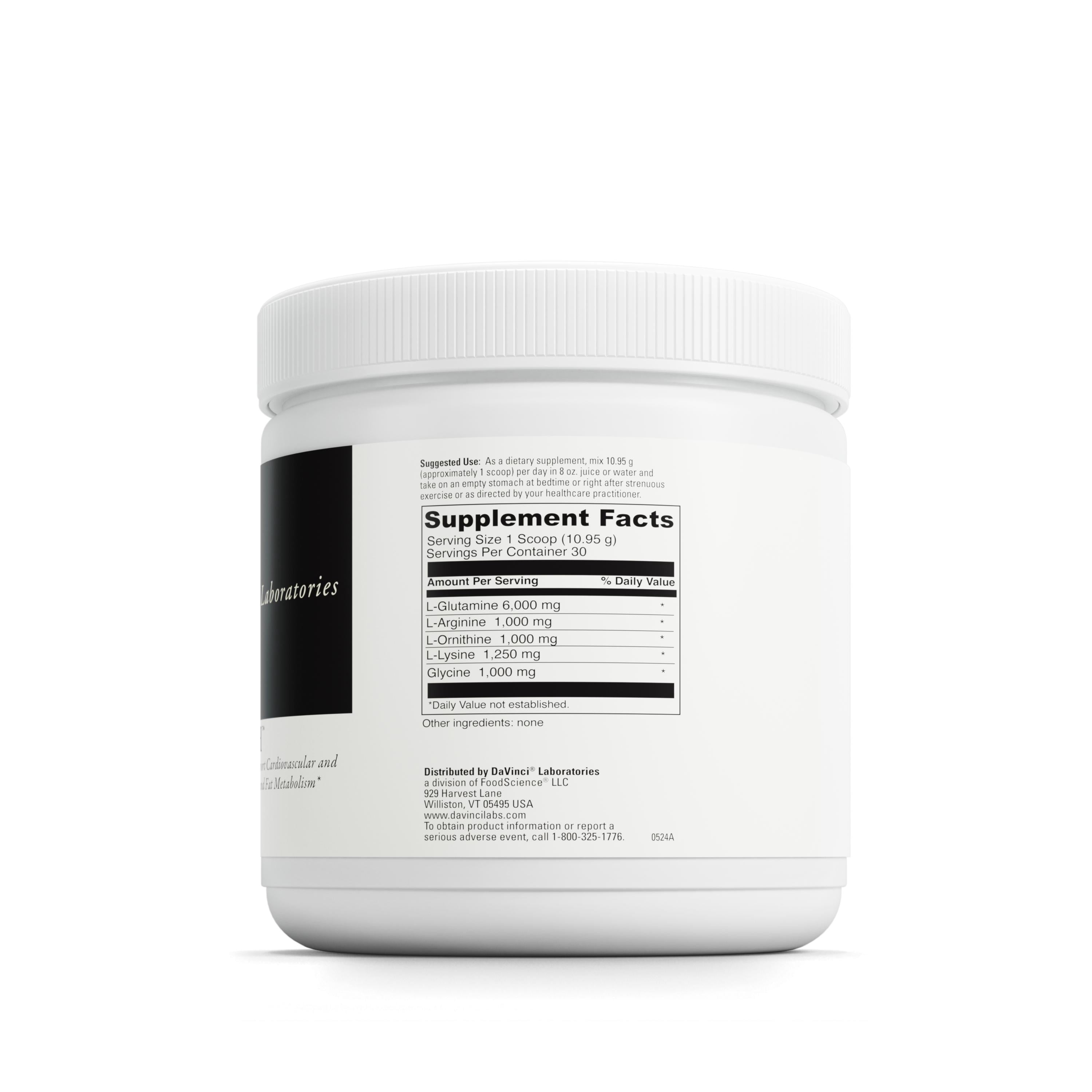 DaVinci Labs Maxi-HCG Powder - Support Muscle Recovery* - 30 Servings - 328.5 g