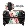 thumbnail image 4 of Naloa Butterflies and Roses Elastic Suitcase Protector, Travel Suitcase Protector Cover Fits 18-32in Suitcase - Medium, 4 of 9