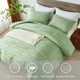 thumbnail image 3 of Davulos Sage Green Tufted Comforter Set Queen Size 7 Piece Bed in a Bag Shabby Chic Boho Comforter and Sheet Set,All Season Soft Microfiber Geometric Bedding Sets, 3 of 8
