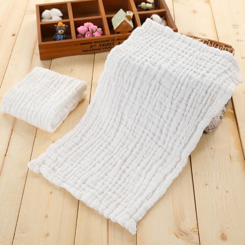 Hometimes 6Pack 20 x 10 Inch Muslin Burp Cloths 6 Absorbent Layers