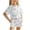 Astronaut Space Pattern, variant on Short Fiber Jersey Kids Outfit for Summer Versatile Smooth 2 Piece, Horse Rainbow Print