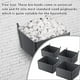 thumbnail image 5 of Monstrate Caja de almacenamiento de forma cuadrada, joyero de escritorio, accesorios grises para el hogar, organizador pequeño, cesta apilable, Suministros de limpieza para el hogar, 5 of 6