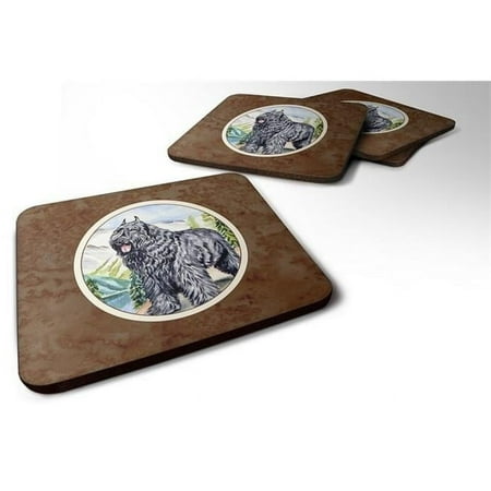 Bouvier Des Flandres Foam Coaster Set of 4