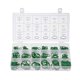 thumbnail image 1 of Juego de anillos O de surtido de sellos métricos para reparación de fontanería y automotriz verde, 1 of 3