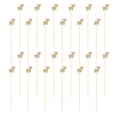 thumbnail image 2 of Shisuyan Fruit Skewer Sticks Synthetic Material 100Pcs 5.1X0.8X0.2In, 2 of 8