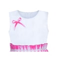 thumbnail image 4 of Robe Fille Rose Tartan à Carreaux Robe d'Été Dos École 4-5 Ans, 4 of 6