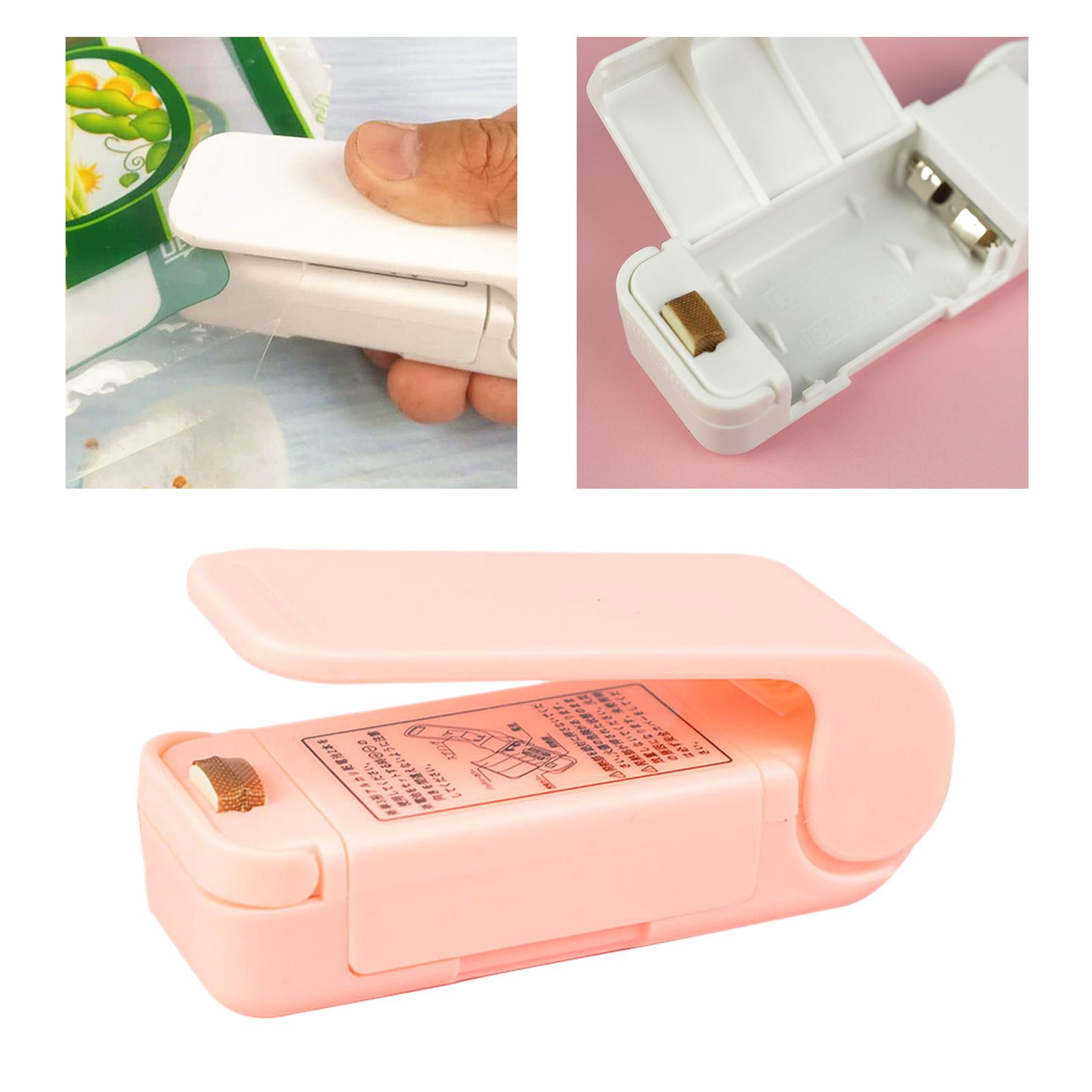 Portable Chip Bag Sealer Handheld Sealer Bag Sealer For Kitchen Camping Travel Pink Walmart Com Portable Chip Bag Sealer Handheld Sealer Bag Sealer For Kitchen Camping Travel Pink Walmart Com