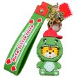 thumbnail image 2 of Neinkie Tiger Keyring Corrosion Resistant Anti-oxidation Special Collections Building Blocks Tiger Doll Pendant for Decor, 2 of 8