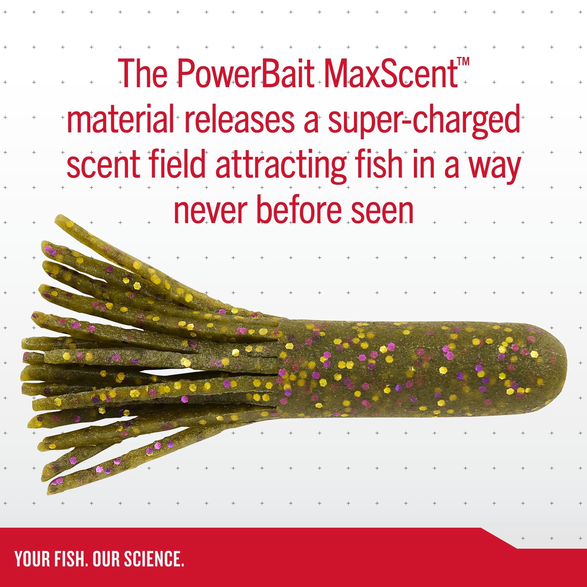Berkley PowerBait® MaxScent Tube Fishing Soft Bait 3 1/2in | 9cm Watermelon Vapor