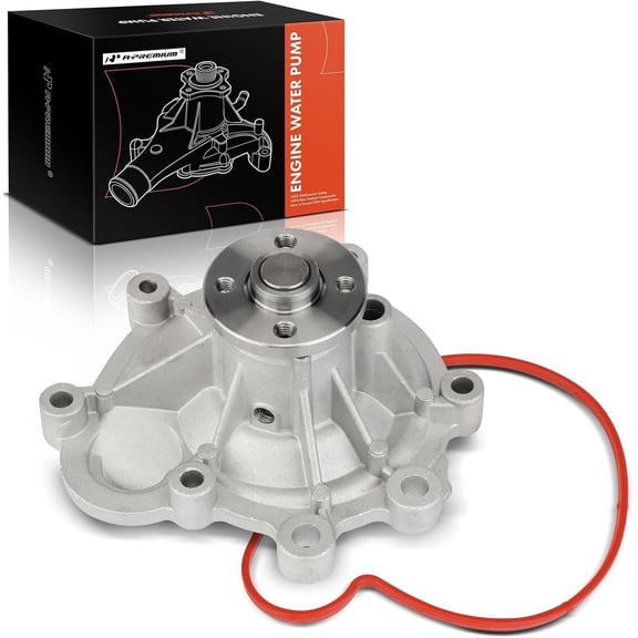 A-Premium Engine Water Pump with Gasket Compatible with Mercedes-Benz C250 2012-2013/2015 SLK250 2012-2015 1.8L