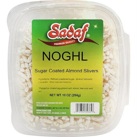 Sadaf Noghl | Sugar Coated Almonds Slivers - 10 oz. - EACH