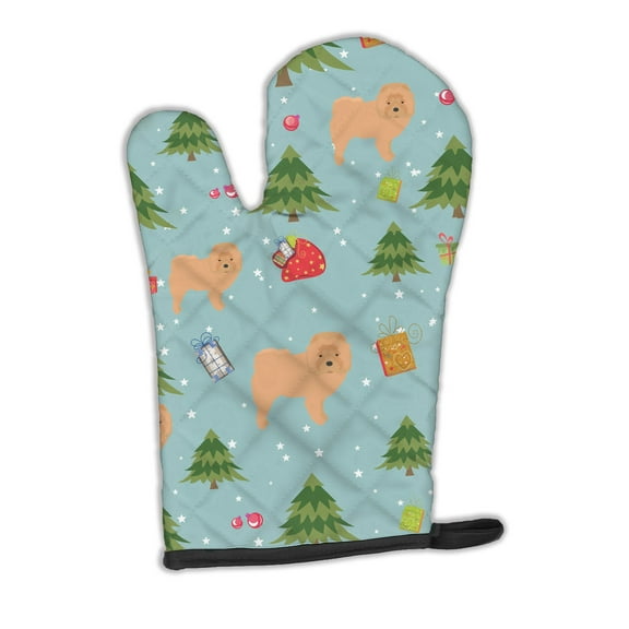 Christmas Chow Chow Oven Mitt