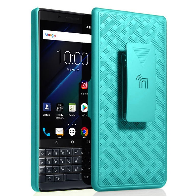 ケース Case with Clip for BlackBerry Key2 LE, Nakedcellphone Kickstand