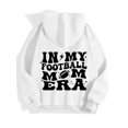thumbnail image 5 of WEAIXIMIUNG Sweat à Capuche pour Enseignant 3X, Imprimé Lettre de Football pour Femmes (Style 3), 5 of 5