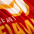 thumbnail image 3 of NHL Calgary Flames Plush Throw Blanket, 50" x 60", 3 of 5