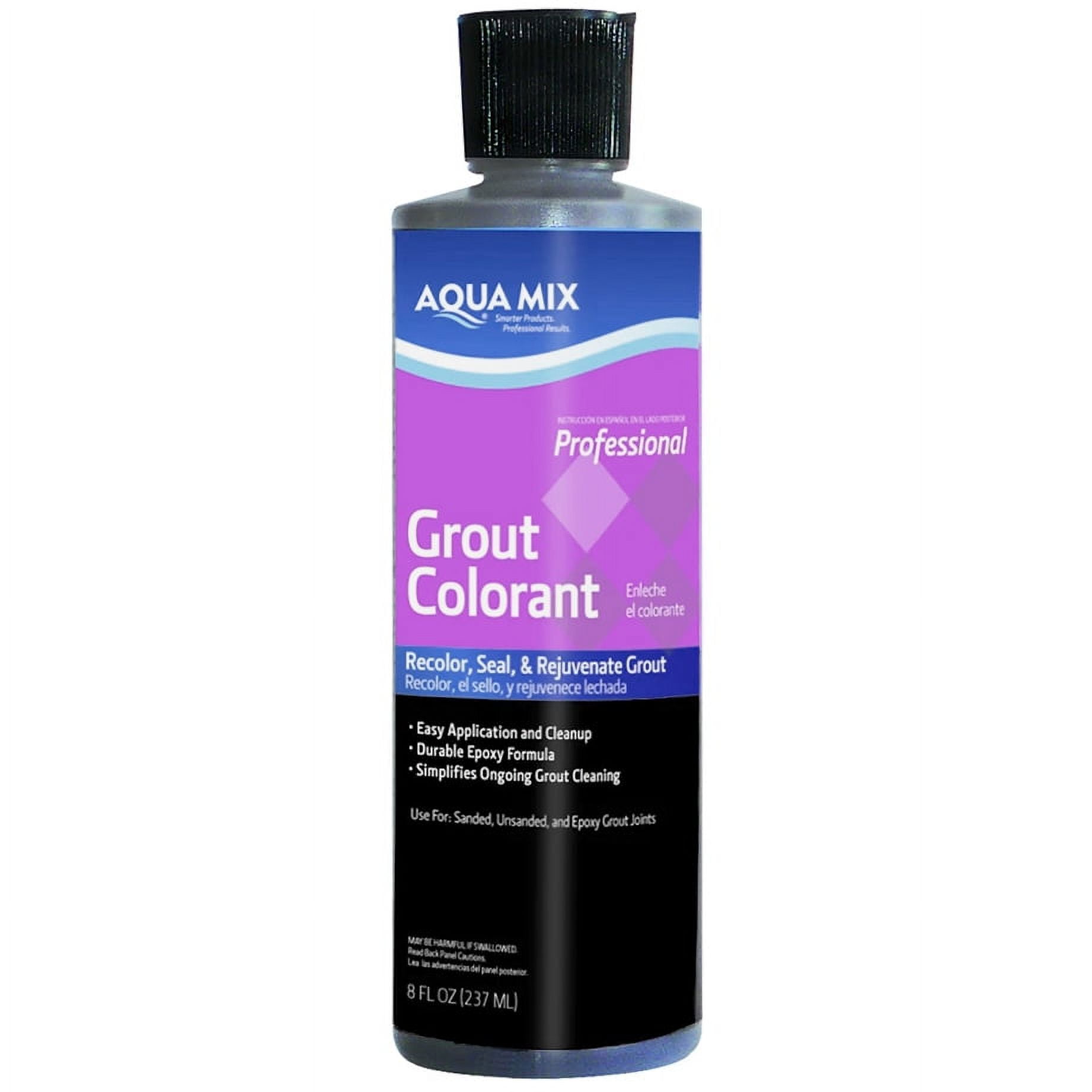 Aqua Mix Grout Colorant, Durable Waterborne Epoxy, Recolors and