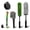 Green/Black(6PCS）, variant on YeewayVeh 3PCS Quick Car Wheel Brush Kit, 2-Size 360° Bendale Rim Cleaner Brushes, Boars hair Detailing Brush, Fast Scratch-Free Cleaning for Car Wheels, Motorcycle, Green