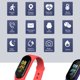 thumbnail image 5 of Gwong Electrónica M4 WK SLEEP MONITORING MONITORING DE MONITOREO DE MONITOREO CONTADOR BLUETOOTH Compatible con el deporte Pulsera inteligente, 5 of 7