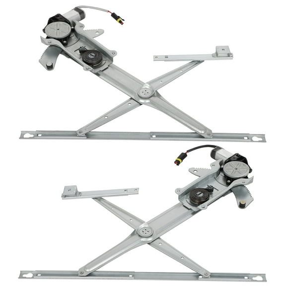 ECCPP Front Left,Front Right Power Window Regulator W/ Motor Assembly Replacement 741-857,741-856 Fits For 1993-1998 for Jeep Grand Cherokee,1993 for Jeep Grand Wagoneer