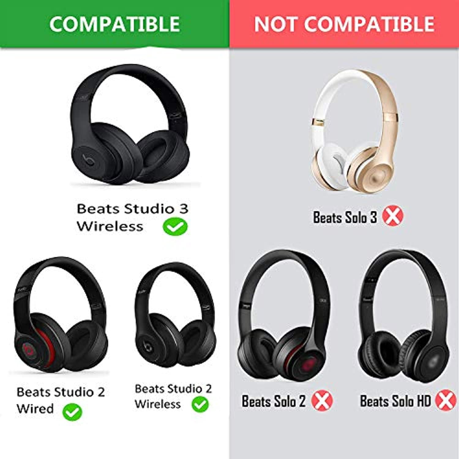 Studio 3 Wireless Top Headband Pad 