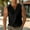 Black, variant on ZZwxWA Men Casual Tanks V Neck Button Sleeveless Henley Shirts Basic Solid Color Tank Tops Summer Beach Vacation Muscle Vests