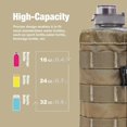 thumbnail image 3 of Black Molle Water Bottle Holder Tactical Bag for Camping, Hiking, Outdoor, 3 of 5