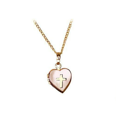 14kt Gold-Filled Mother-of-Pearl Locket