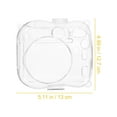 thumbnail image 4 of Transparent Instant Camera Case Camera Bag Compatible for Mini 25 26, 4 of 4