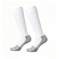 thumbnail image 2 of Kids Soccer Socks Children Teens Knee High Breathable Soft Cushioned Sports Socks with Padded Heel Toe for Youth Boys Girls 3-16 Years 1Pair, 2 of 6