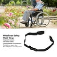 thumbnail image 3 of Wheelchair Fixing Strap Easy Use Protection Multi Function Wheelchair Seatbelt Black Washable  for Hospital for Patients ANGGREK Otros, 3 of 8