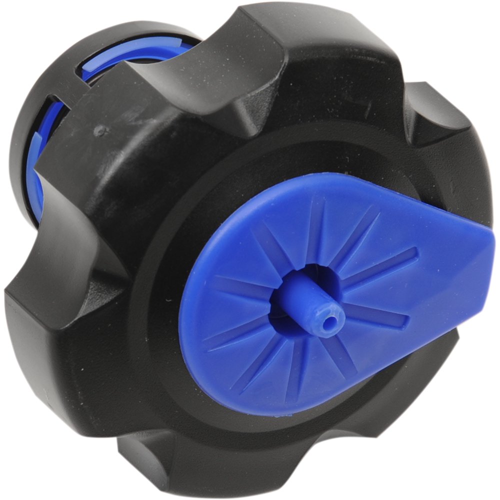 Tuff Jug Quick Fill Fuel Caps Black w/Blue Fill Cap QCYBB