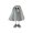SL, variant on Halloween Decoration Outdoor Under $5.00!Halloween Ghost Figurine Standing Decor 17.71in Tall Sparkly Glitter Ghost Statue Cute Spooky Tabletop Ornament For Home Party Mantel Shelf Fall Decoration