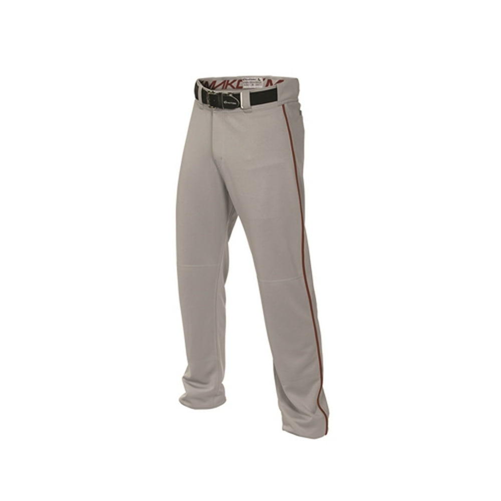 Easton Youth MAKO 2 Open Bottom Baseball Pants with Piping Walmart
