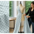 thumbnail image 5 of Soimoi Green Cotton Voile Fabric Yacht & Waves Nautical Print Fabric by Yard 42 Inch Wide, 5 of 7