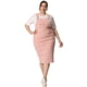 thumbnail image 3 of Vestido de mujer de talgrande con tirantes ajustables y abertuen espalRo3X, 3 of 6