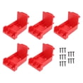 thumbnail image 2 of Estante Para Herramientas Eléctricas De Batería, Colgador, Soporte Para Herramientas Eléctricas De Batería, Ahorro De Espacio, ABS Versátil, Ligero, 5 Piezas Con Tornillos, 2 of 7