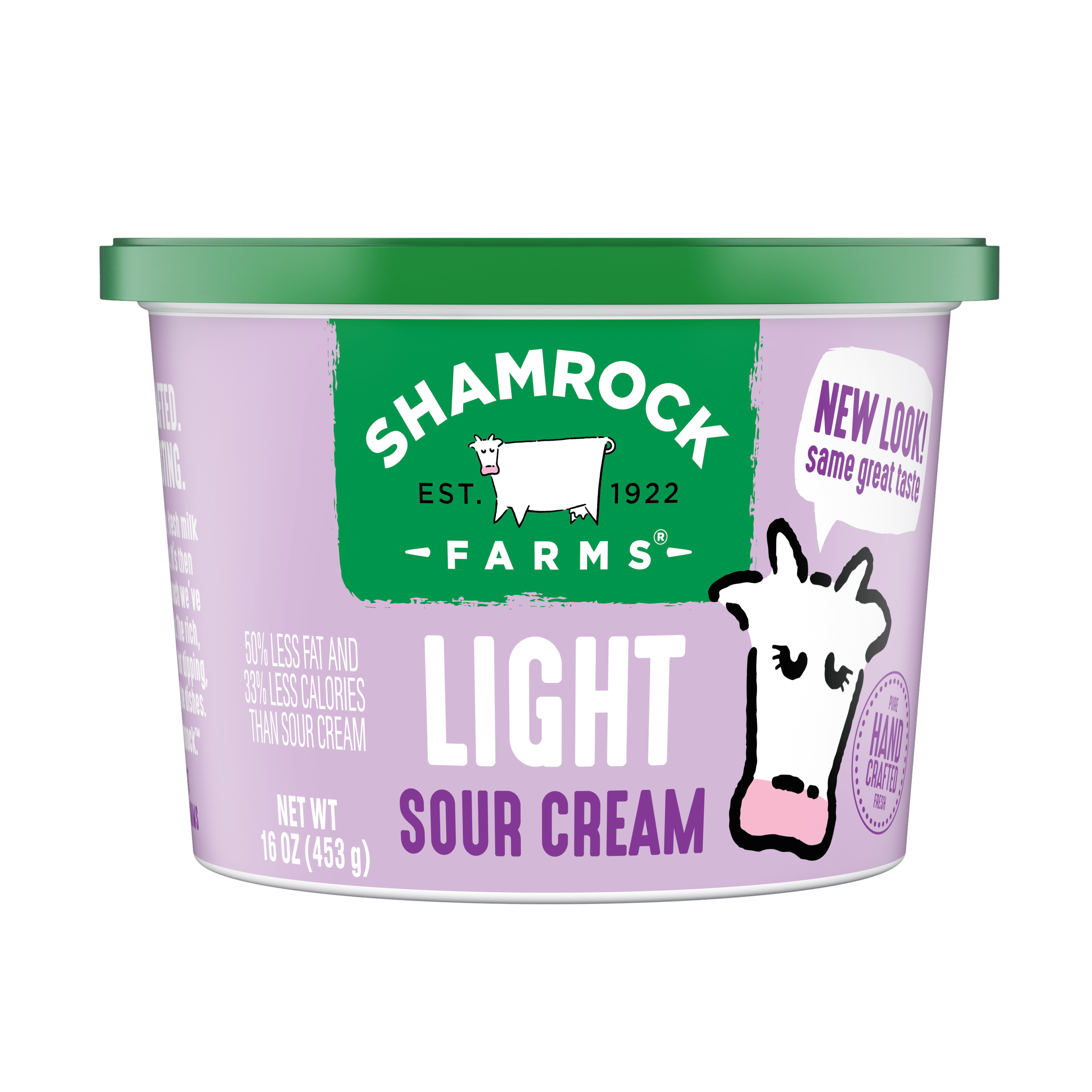 Shamrock Farms Light Sour Cream, 16 oz