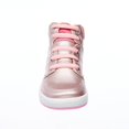 thumbnail image 5 of Tenis Botín Niña Moda Casual Rosa Metálico Tipo Piel Cómodo rosa 13 Incógnita 013A1C, 5 of 5