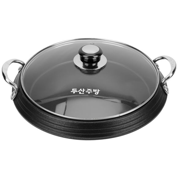 Aluminium Alloy Pot Korean Style Hot Pot Tray Practical Cooking Pot Cooking Tool